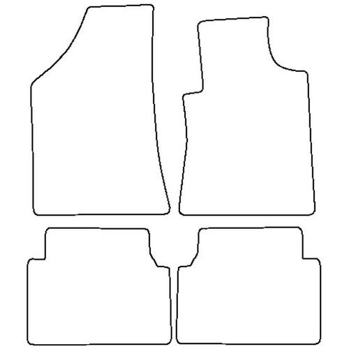 Tailored Car Mats Renault SAFRANE (from 1993 to 2000)
