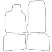 Tailored Car Mats Renault SAFRANE (Left Hand Drive) (from 1993 to 2000)