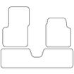 Tailored Car Mats Renault AVANTIME (One Piece Rear) (from 2001 to 2003)