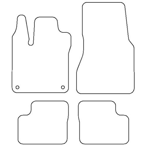 Tailored Car Mats Renault TwinGO 3 (Left Hand Drive) (from 2014 onwards)