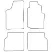 Tailored Car Mats Audi 100 (from 1983 to 1992)