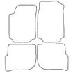 Tailored Car Mats Audi 100 (Left Hand Drive) (from 1983 to 1992)