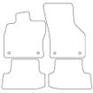 Tailored Car Mats Audi A3 (S3) (Left Hand Drive) (from 2012 onwards)