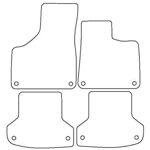 Tailored Car Mats Audi A3 (S3) (from 2003 to 2012)