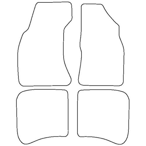 Tailored Car Mats Audi A4 (B5) (from 1995 to 2001)
