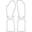Tailored Car Mats Audi QUATTRO Sport (Left Hand Drive) (from 1985 to 1990)