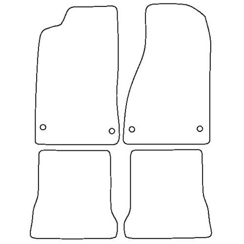 Tailored Car Mats Audi QUATTRO TURBO 10V (from 1983 to 1989)