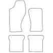 Tailored Car Mats Audi QUATTRO TURBO 20V (from 1990 to 1991)