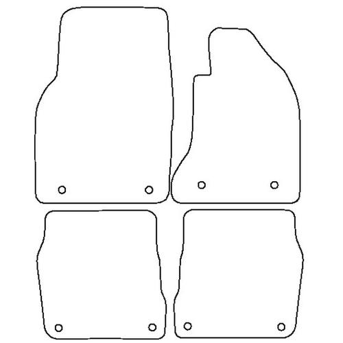 Tailored Car Mats Audi RS6 (from 2002 to 2004)