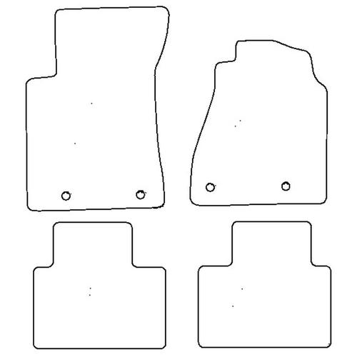 Tailored Car Mats Audi A8 SWB (from 1994 to 2002)