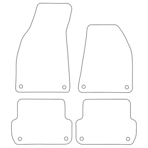 Tailored Car Mats Audi A4 (B6) (from 2001 to 2005)