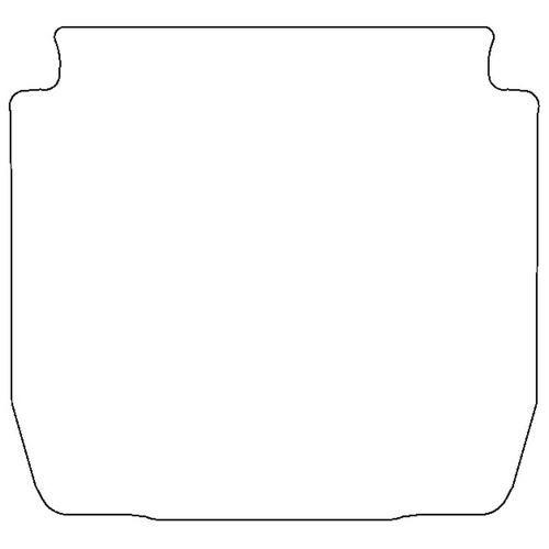 Tailored Car Boot Mat Audi TT Coupé MK1 Boot Mat (with lashing cut-outs) (from 1999 to 2006)