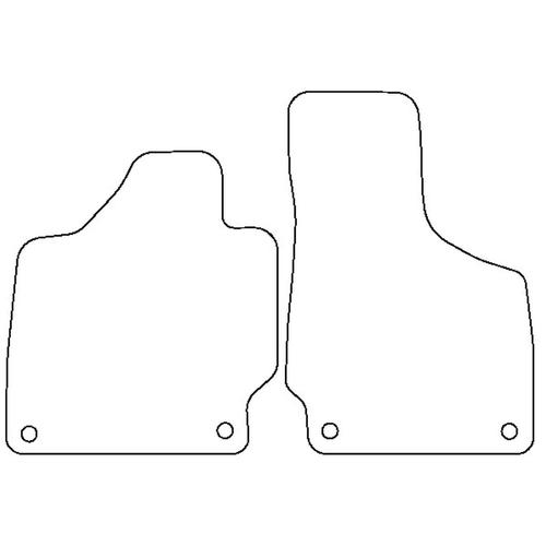 Tailored Car Mats Audi TT ROADSTER MK2 (Left Hand Drive) (from 2006 to 2014)