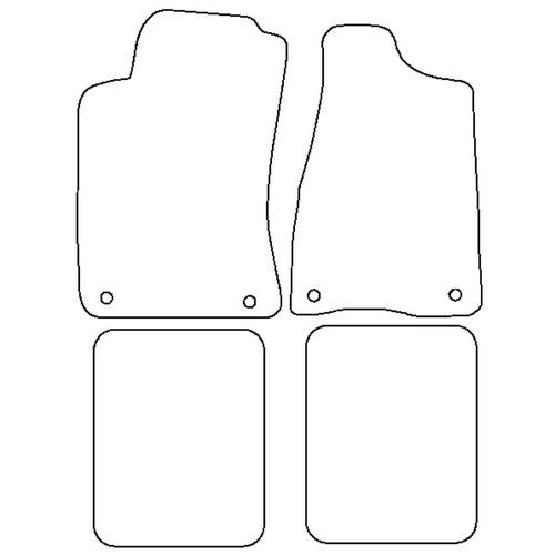 Tailored Car Mats Audi RS2 (Left Hand Drive) (from 1994 to 1995)