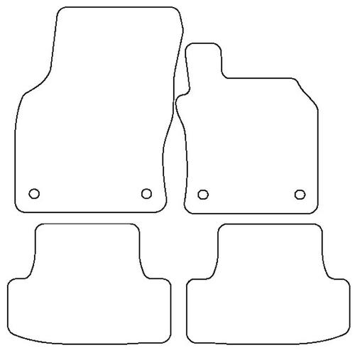 Tailored Car Mats Audi Q2 (from 2017 onwards)