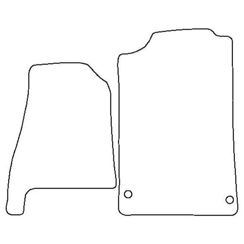 Tailored Car Mats Audi QUATTRO Coupé (Left Hand Drive) (from 1987 to 1987)