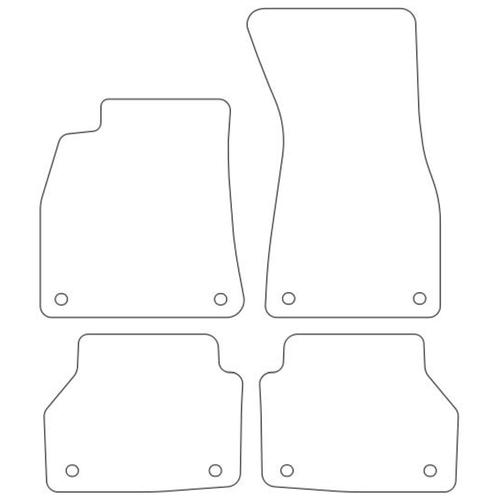 Tailored Car Mats Audi A7 (S7 / RS7) (Left Hand Drive) (from 2018 onwards)