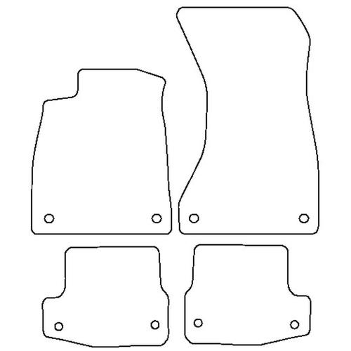 Tailored Car Mats Audi A5 (S5 / RS5) Cabrio (Left Hand Drive) (from 2016 onwards)