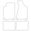 Tailored Car Mats Audi S2 Coupé (Left Hand Drive) (from 1991 to 1995)