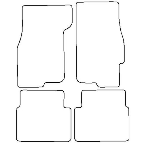 Tailored Car Mats Rover 45 (from 2001 to 2004)