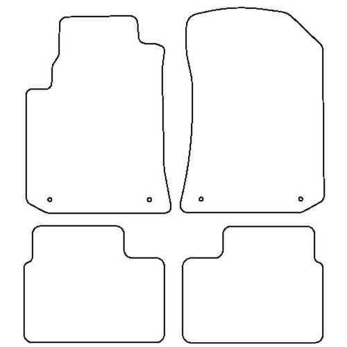 Tailored Car Mats Rover 75 (LHD) (from 1998 to 2004)