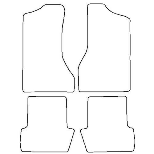 Tailored Car Mats Rover P6 3500 Automatic (from 1963 to 1977)