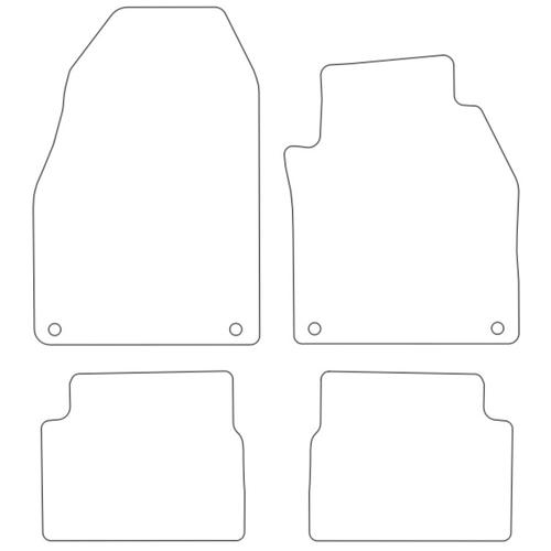 Tailored Car Mats Saab 9-3 Saloon / Estate (from 2002 to 2011)