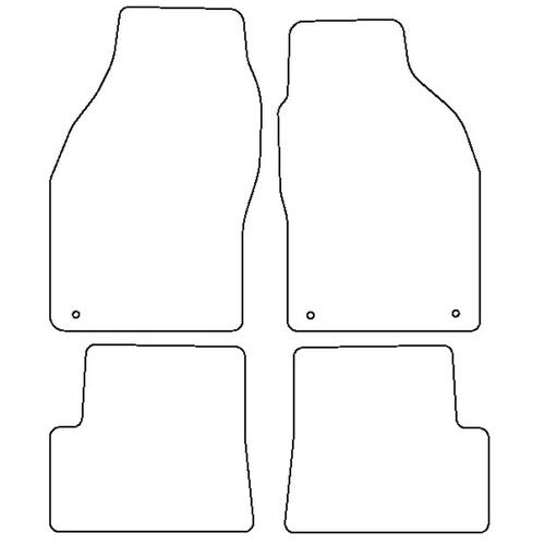 Tailored Car Mats Saab 9-3 Convertible (from 1998 to 2003)
