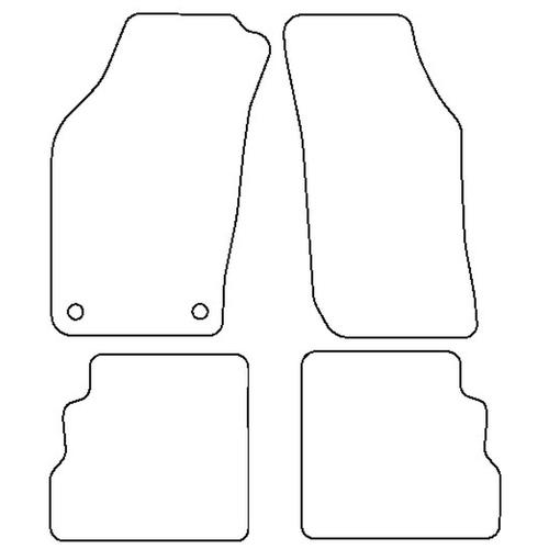 Tailored Car Mats Saab 900 Classic Convertible (Left Hand Drive) (from 1986 to 1993)