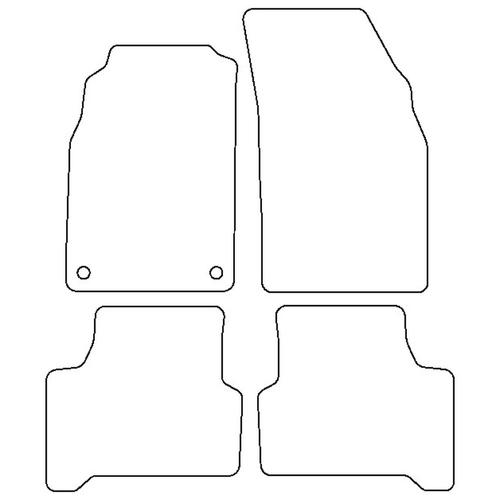 Tailored Car Mats Saab 9000 (Left Hand Drive) (from 1984 to 1997)
