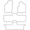 Tailored Car Mats Seat ALHAMBRA (from 1995 to 2000)