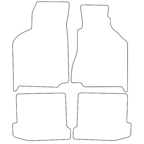 Tailored Car Mats Seat CORDOBA (from 1994 to 2003)