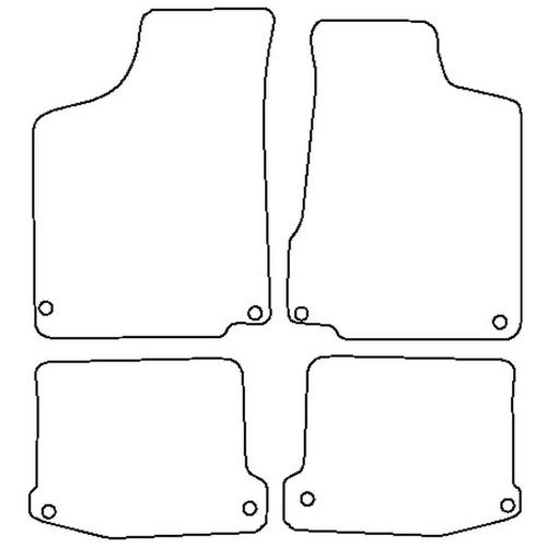 Tailored Car Mats Seat IBIZA (from 1999 to 2002)
