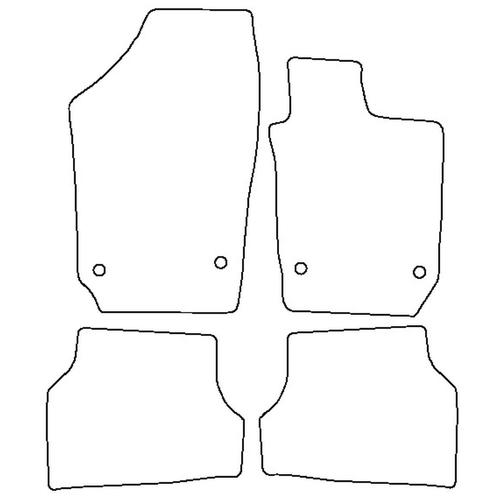 Tailored Car Mats Seat IBIZA (from 2008 to 2017)