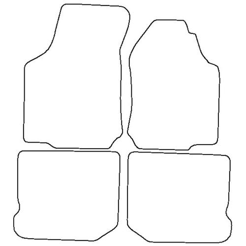 Tailored Car Mats Seat TOLEDO (INC V5) (from 1999 to 2004)