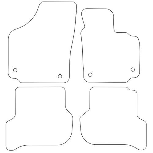 Tailored Car Mats Seat ALTEA (from 2004 to 2015)