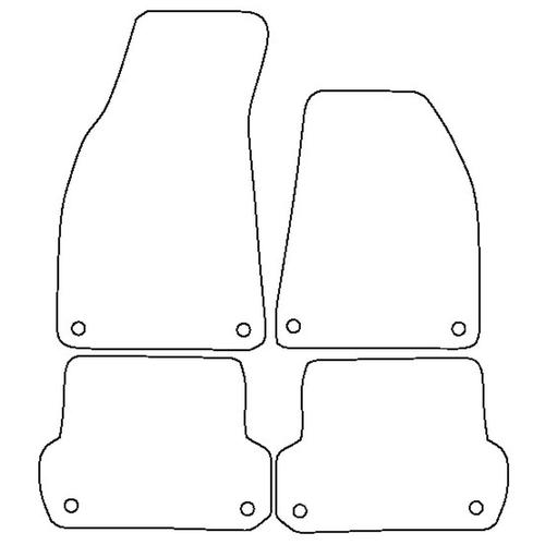 Tailored Car Mats Seat EXEO (from 2008 to 2013)