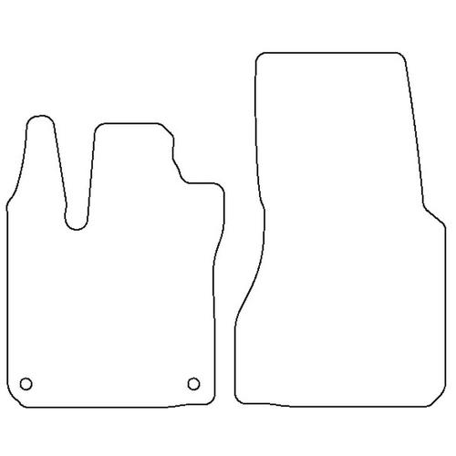 Tailored Car Mats Smart FORTWO (453) (Left Hand Drive) (from 2014 onwards)