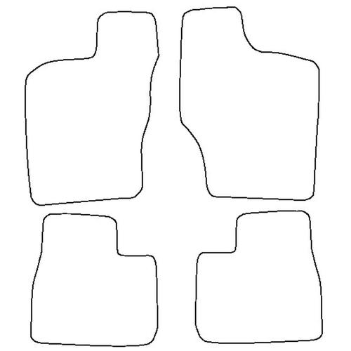 Tailored Car Mats Subaru JUSTY (from 1996 to 2003)