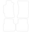 Tailored Car Mats Subaru FORESTER (Left Hand Drive) (from 2000 to 2006)