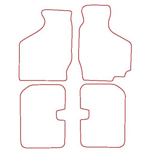 Tailored Car Mats Suzuki IGNIS (from 2000 to 2008)