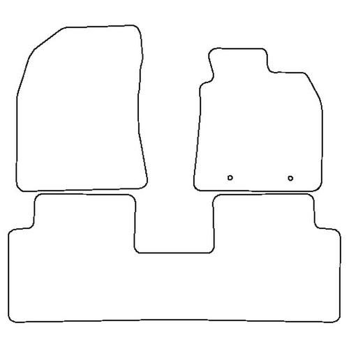 Tailored Car Mats Toyota AVENSIS (from 2009 to 2018)