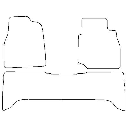 Tailored Car Mats Toyota Land Cruiser AMAZON (from 1997 to 2001)