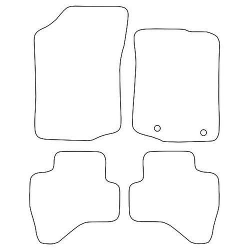 Tailored Car Mats Toyota AYGO (from 2014 onwards)