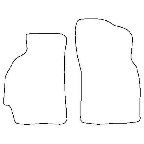 Tailored Car Mats Toyota MR2 MK2 TURBO (Left Hand Drive) (from 1990 to 1999)