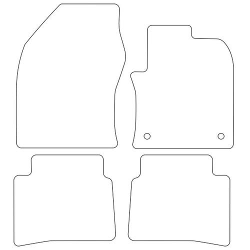 Tailored Car Mats Toyota PRIUS (from 2015 onwards)