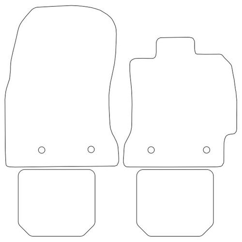 Tailored Car Mats Toyota GT86 (from 2012 onwards)