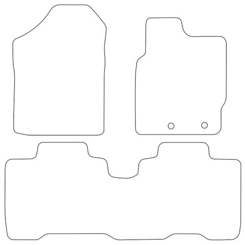 Tailored Car Mats Toyota VERSO-S (from 2011 to 2015)