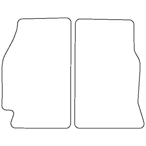 Tailored Car Mats Triumph TR3 (Left Hand Drive) (from 1955 to 1962)