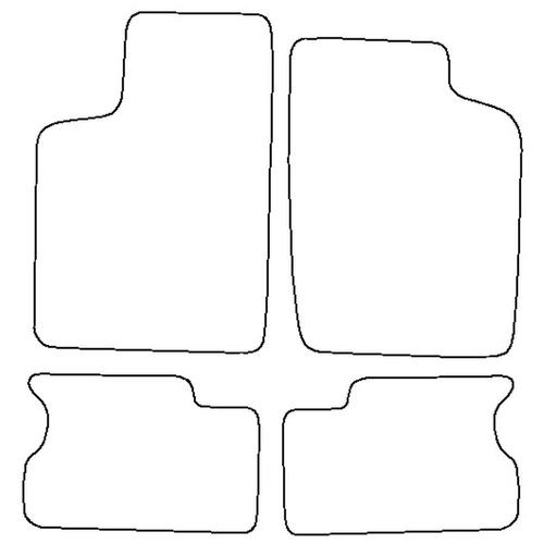 Tailored Car Mats Vauxhall ASTRA MK2 (from 1985 to 1991)